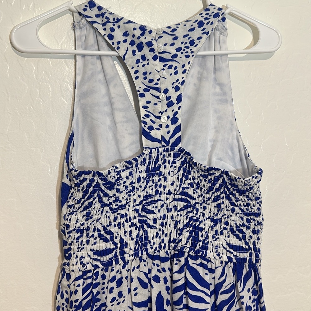 Sincerely Jules Blue and white Sundress Maxi - Picture 5 of 11